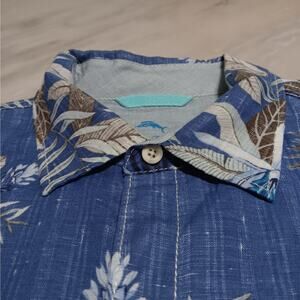 Tommy Bahamas Relax Men's‎ Large Long Sleeve Button Down Shirt Top